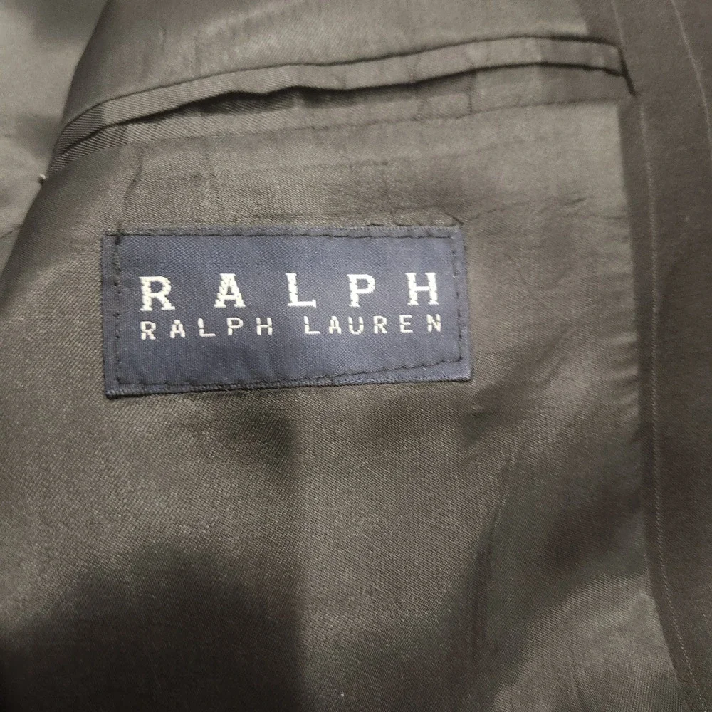 Ralph lauren Pinstripe Blazer Business Suit Jacket Formal‎ Career Coat 41L